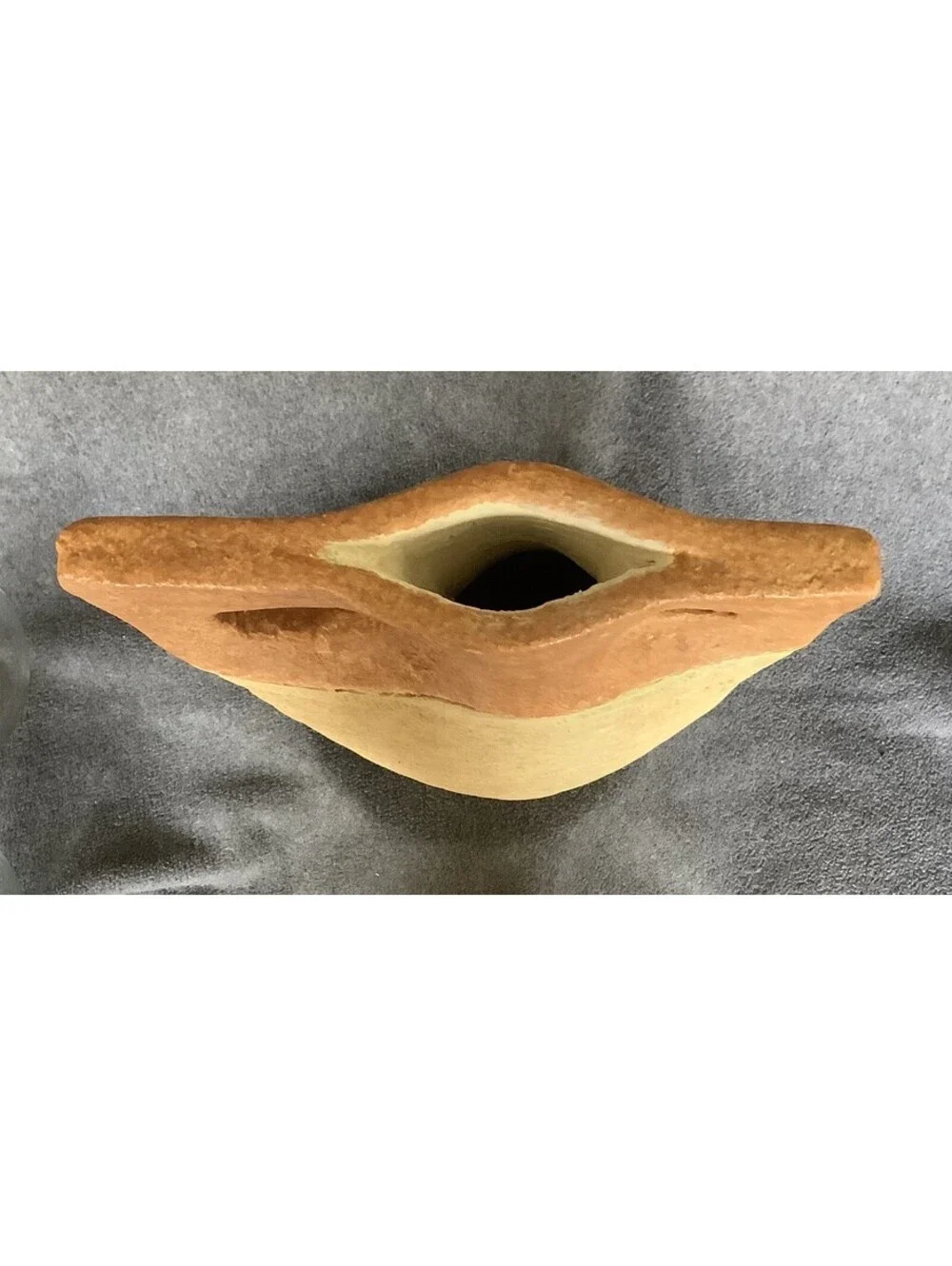 EUC Pier 1 Abstract Textured Large Ceramic Vase 14.5